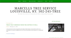 Desktop Screenshot of marcellstreeservice.com