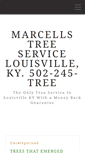 Mobile Screenshot of marcellstreeservice.com